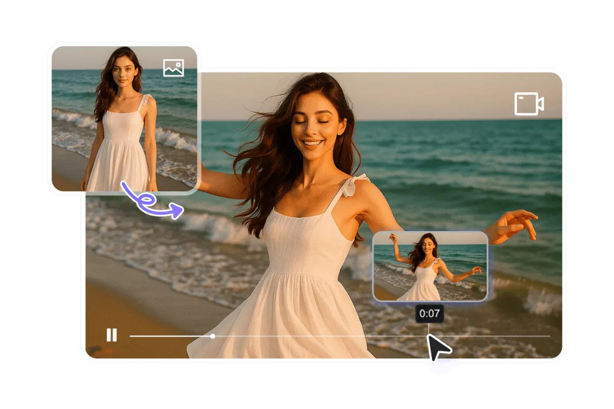 JXPで写真から生成したAIダンス動画
