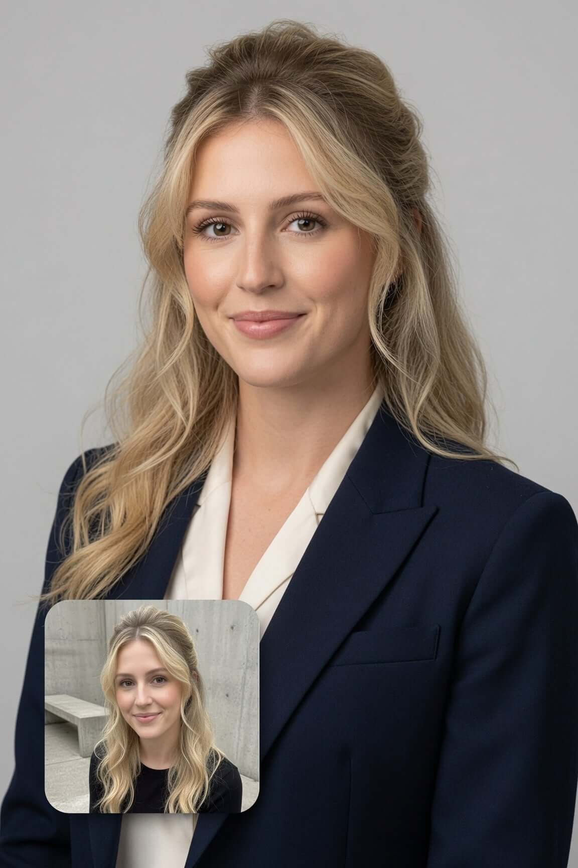 プロフィール写真テンプレートの見本